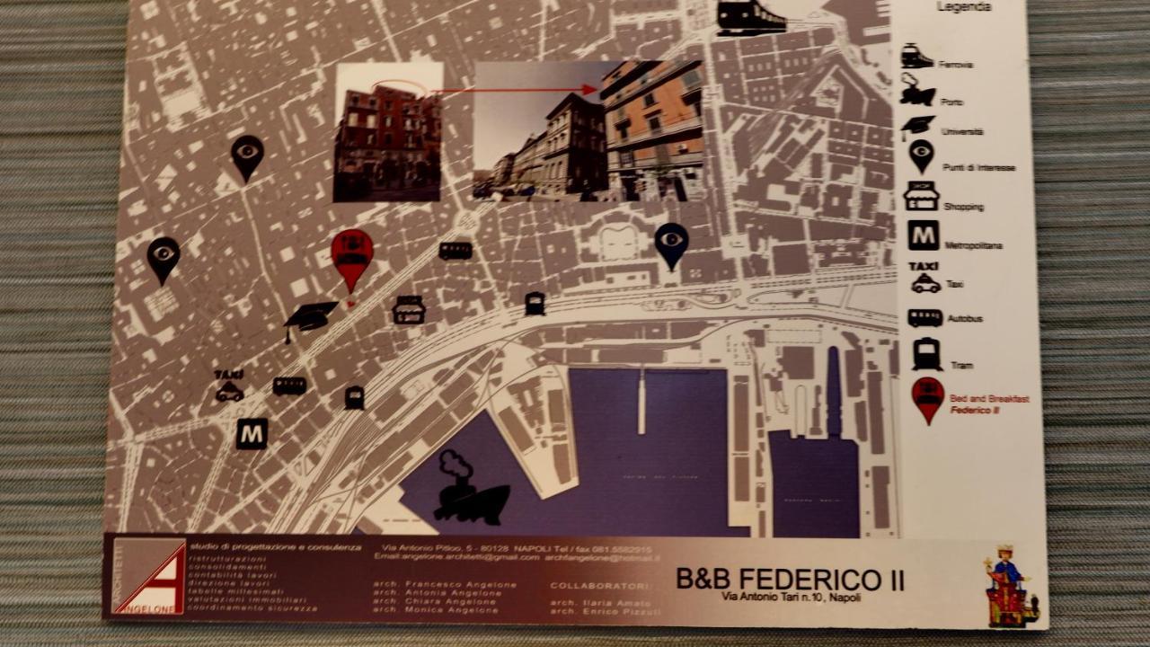 B&B Federico II เนเปิลส์ ภายนอก รูปภาพ